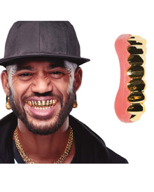 Goldene Gangster Rapper Zähne