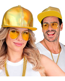 Goldene Holographic Basecap