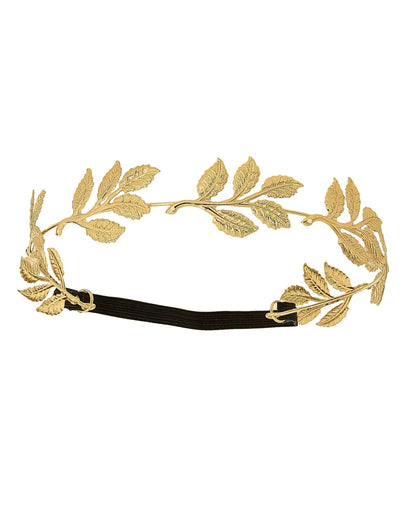 Golden Metal Laurel Wreath