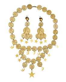 Goldenes Schmuckset Esmeralda