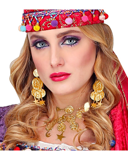 Set Di Gioielli In Oro Esmeralda