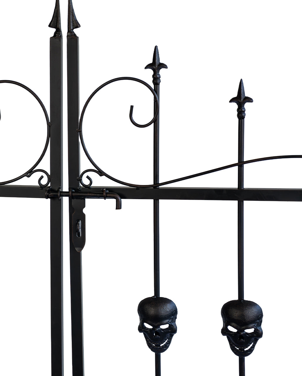 Arc De Porte Gothic Cemetery Avec Grille 2,60m