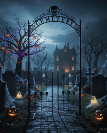 Gothic Cemetery Torbogen mit Gatter 2,85m