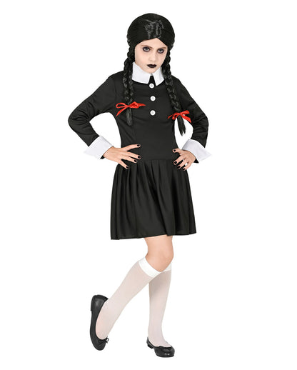 Gothic Familie Mädchenkostüm