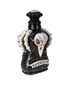 Antike Giftflasche "Raben Augen"