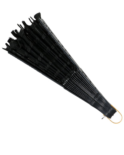 Gothic Handfächer - Spinnweben Design