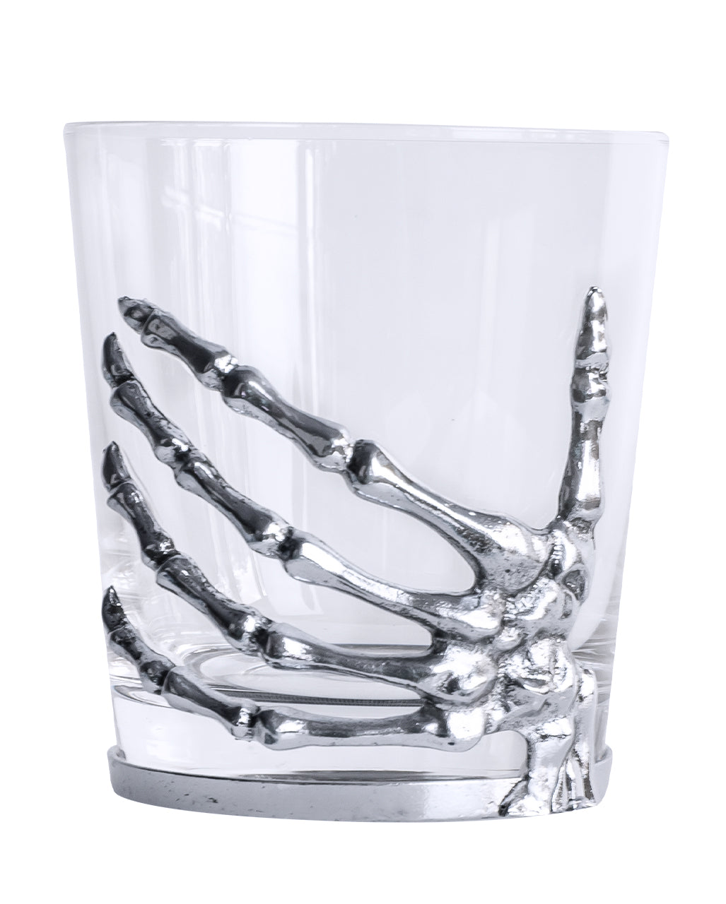 Gothic Heritage Skeletthand Whiskey Glas 300ml