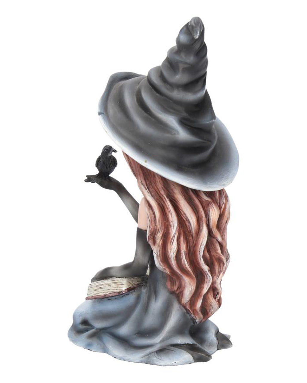 Gothic Witch Regan With Raven 15cm