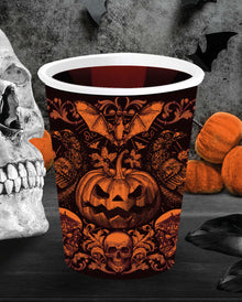 Gothic Kürbis Becher 6 St.
