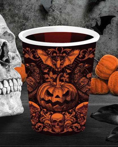 Gothic Kürbis Becher 6 St.