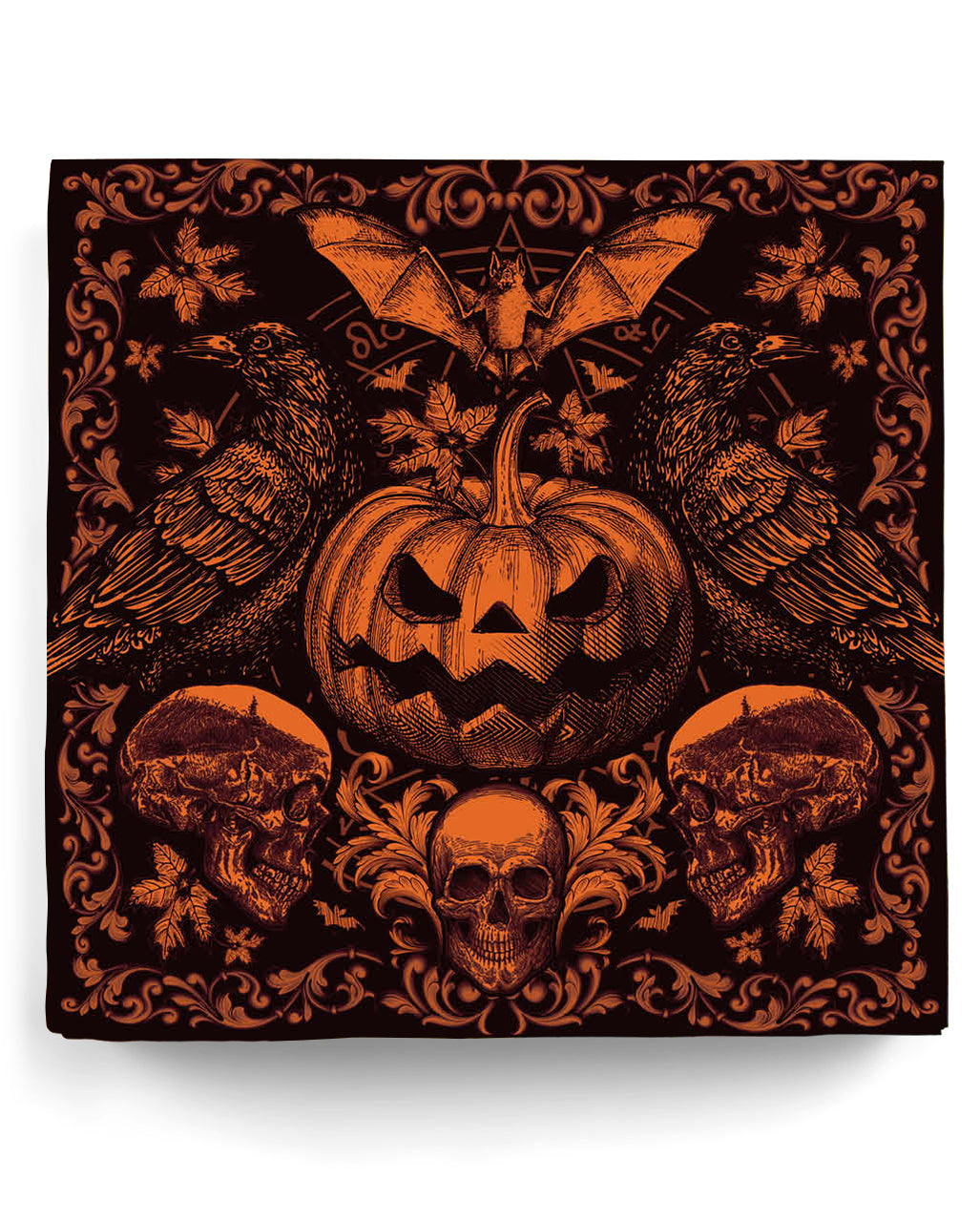 Servilletas De Calabaza Gótica 20 Uds.