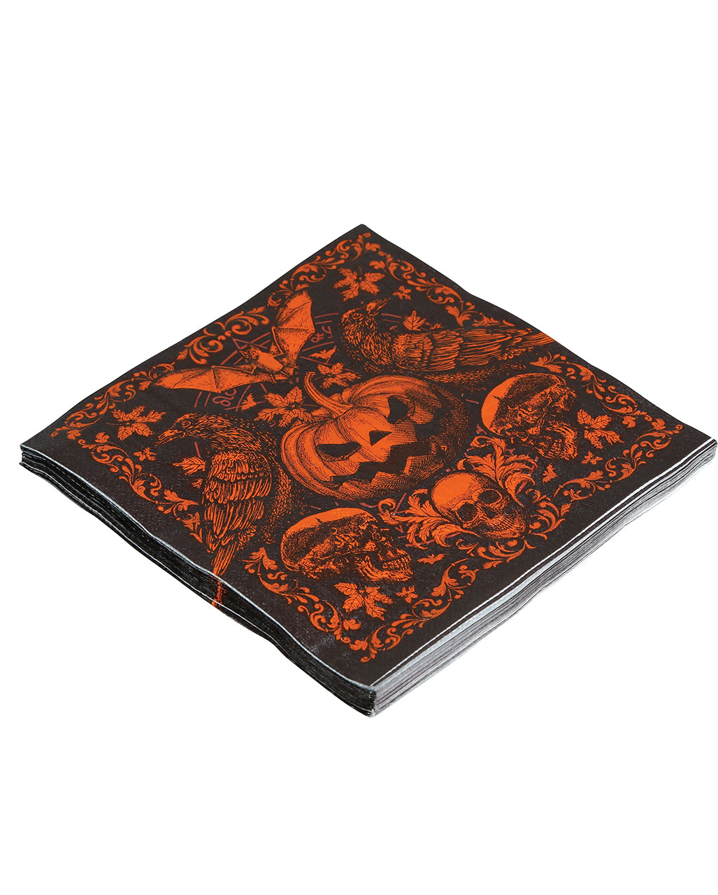 Servilletas De Calabaza Gótica 20 Uds.