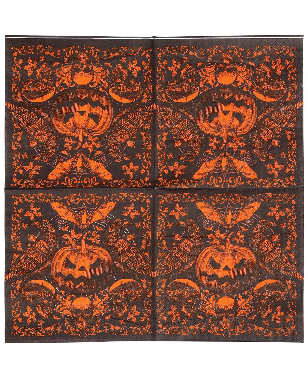 Servilletas De Calabaza Gótica 20 Uds.