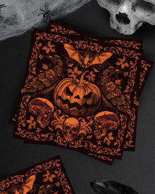 Gothic Kürbis Servietten 20 St.