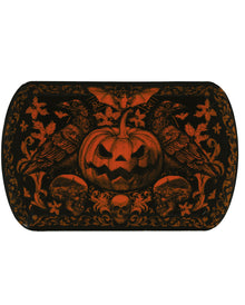 Gothic Kürbis Tablett 24x39cm