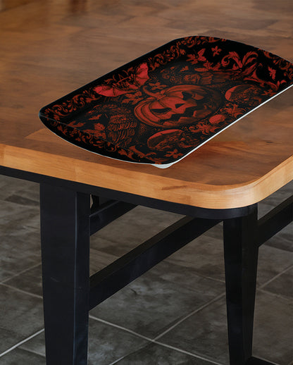 Gothic Kürbis Tablett 24x39cm