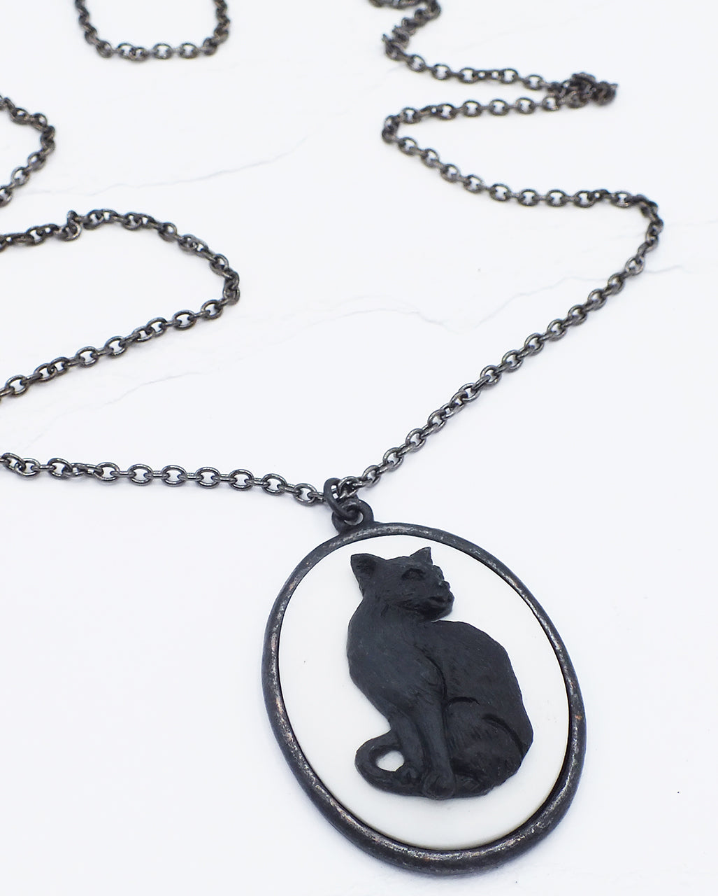 Gothic Craft Ketting Kat