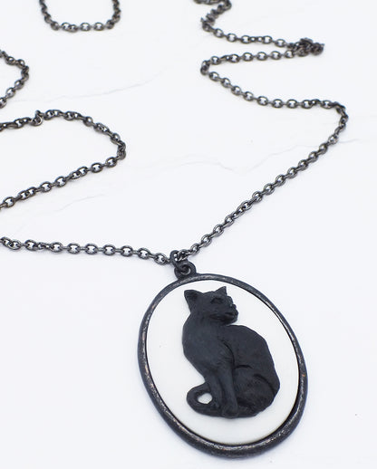 Gothic Craft Ketting Kat