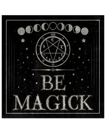 Vintage Metallschild "Be Magick" 20cm
