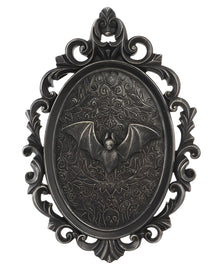Gothic Rahmen mit Fledermaus Relief 25cm
