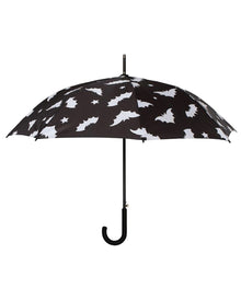 Gothic Regenschirm mit Fledermäuse Motiv