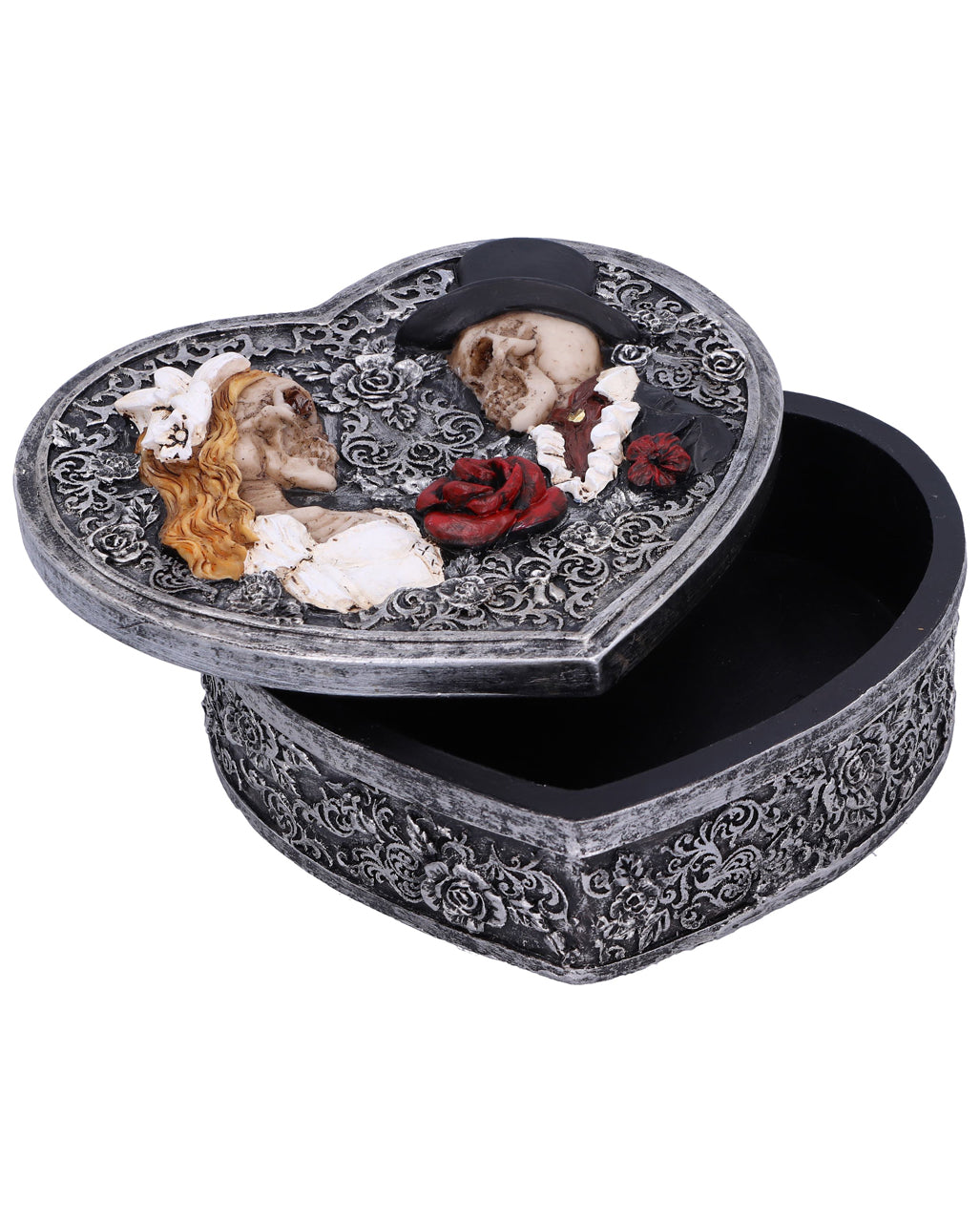 Gothic Box mit Skelett Brautpaar 13,5cm