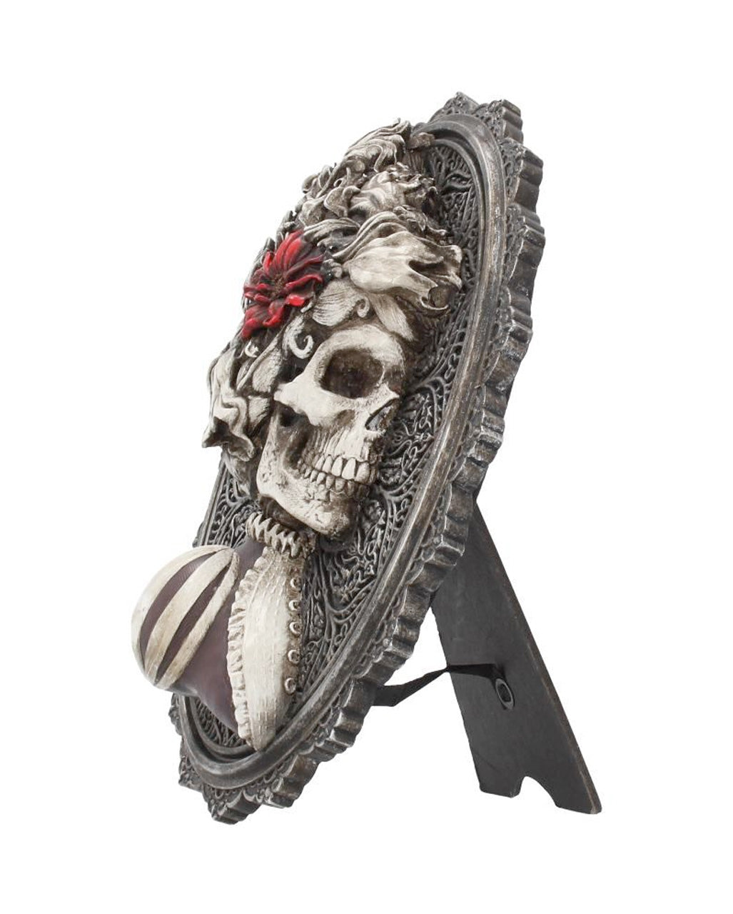 Gothic Skelett Dame Day of the Dead Wand- & Standbild