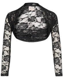 Victorian Spitzenbolero schwarz