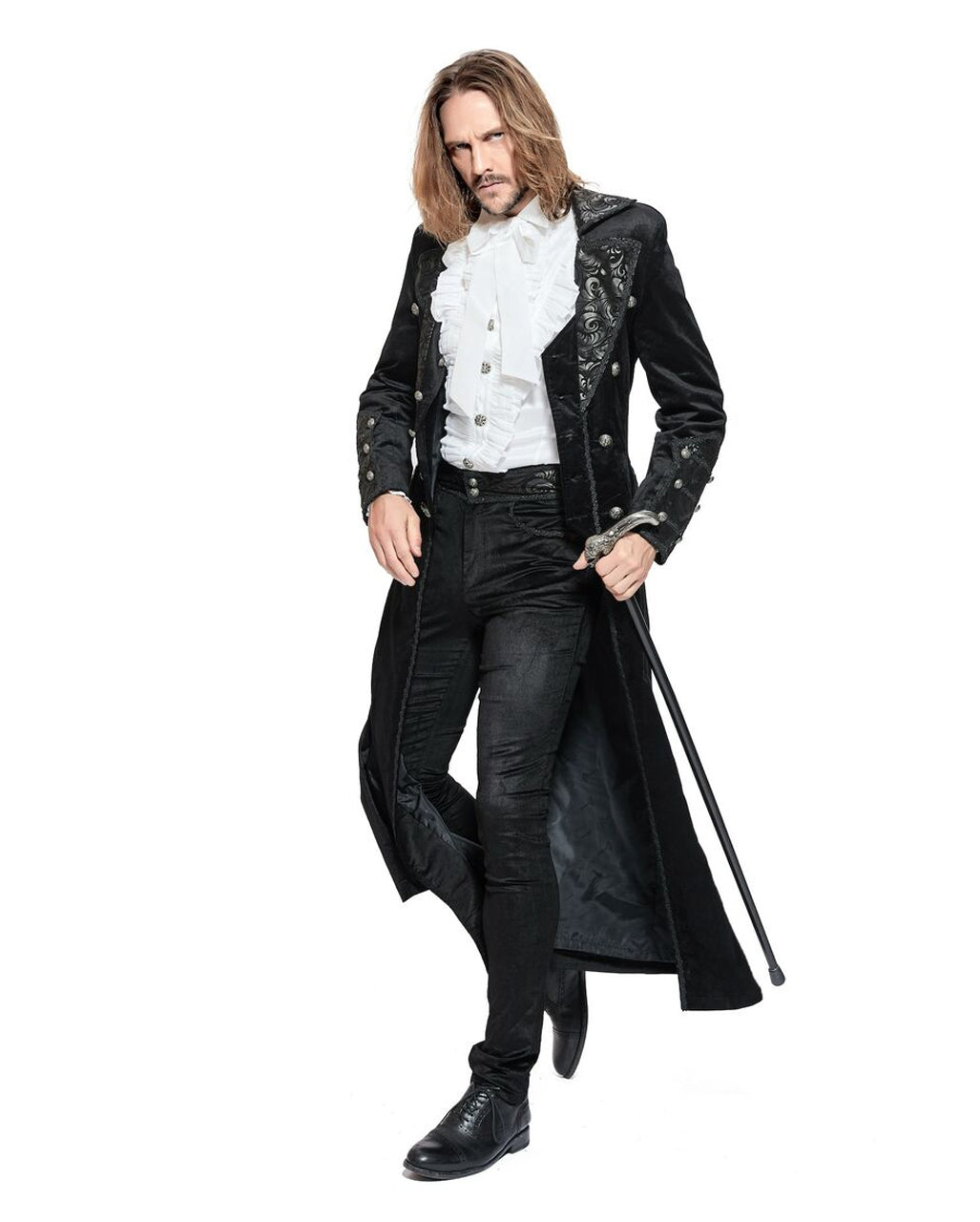 Gothic Vampir Piratenmantel
