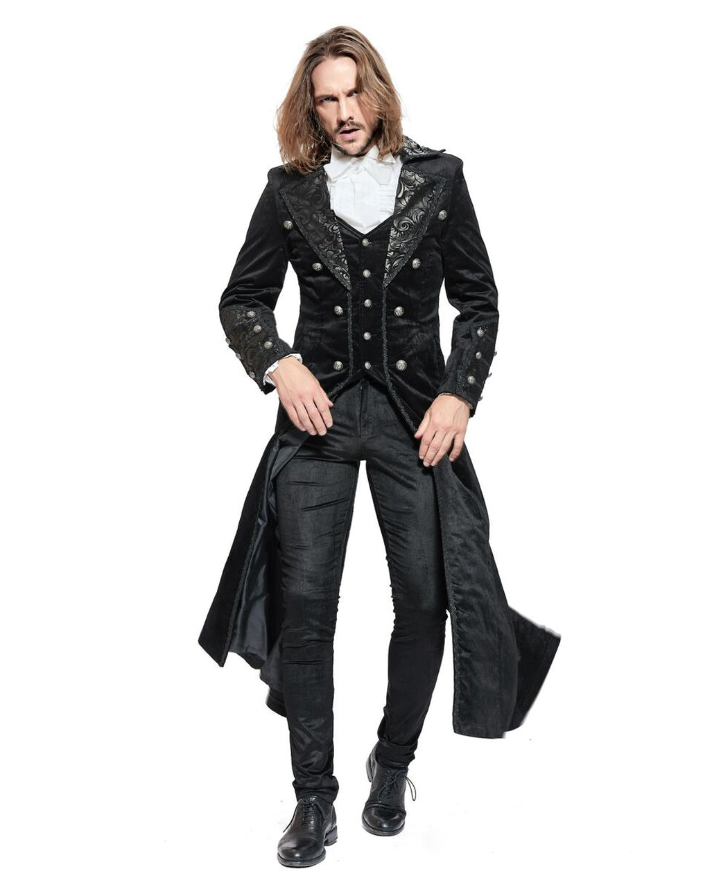 Gothic Vampir Piratenmantel