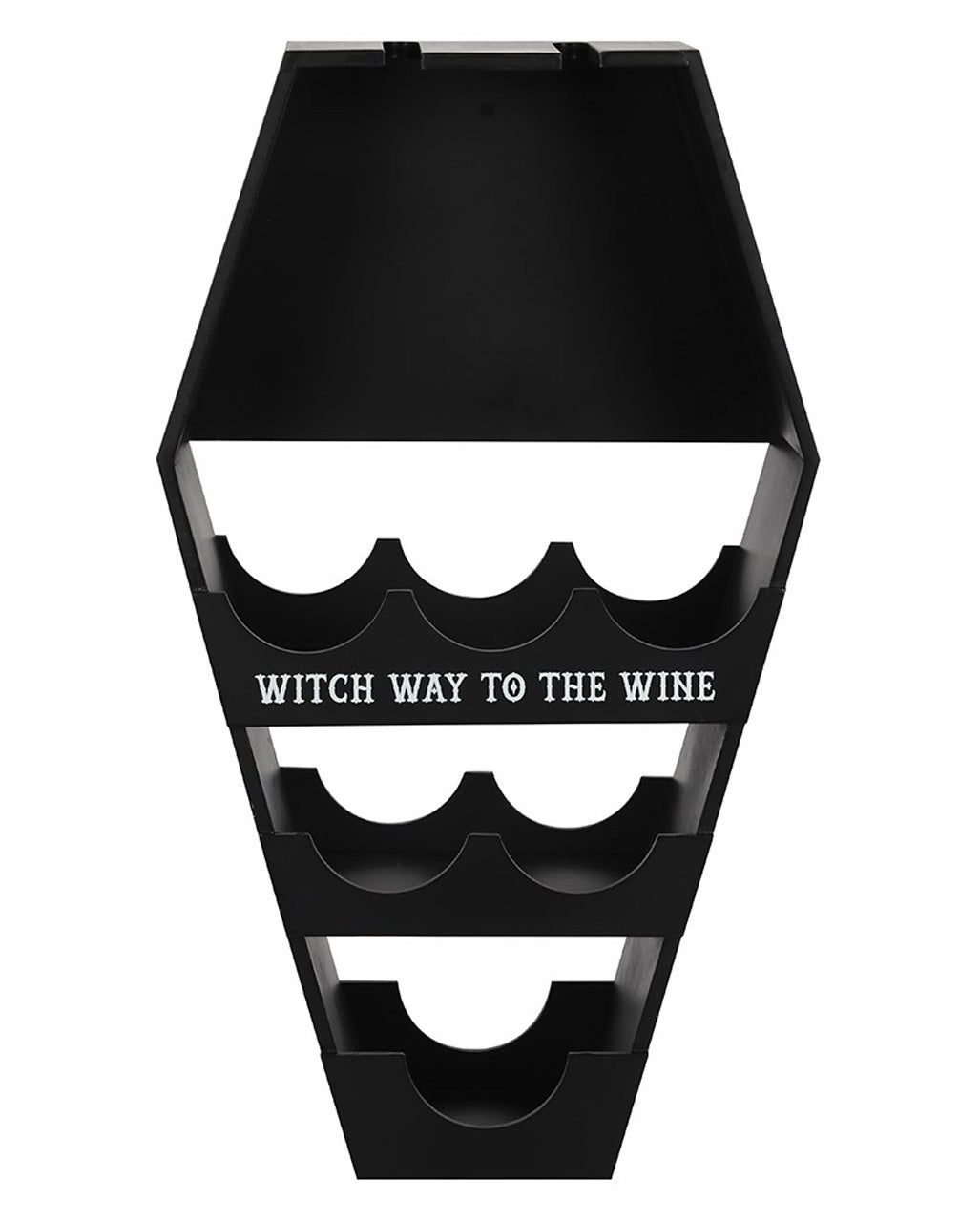 Gothic Weinregal in Sarg Form 62cm