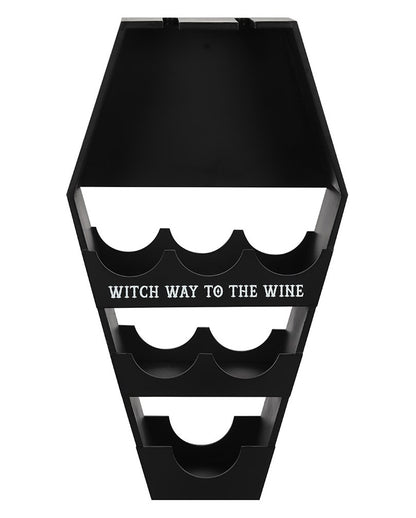 Gothic Weinregal in Sarg Form 62cm