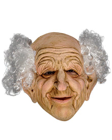 Máscara De Gramps, El Abuelo, Con Pelo