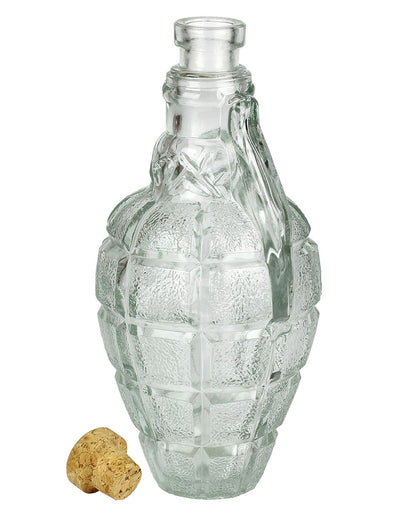 Granate als Glaskaraffe 27cm