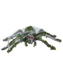 Araña Gris De La Podredumbre Con Musgo, 22 Cm