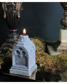 Gravemarker Gothic Kerze mit Moschus Duft