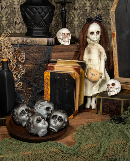 Graveyard Gothic Puppenköpfe 4 St.