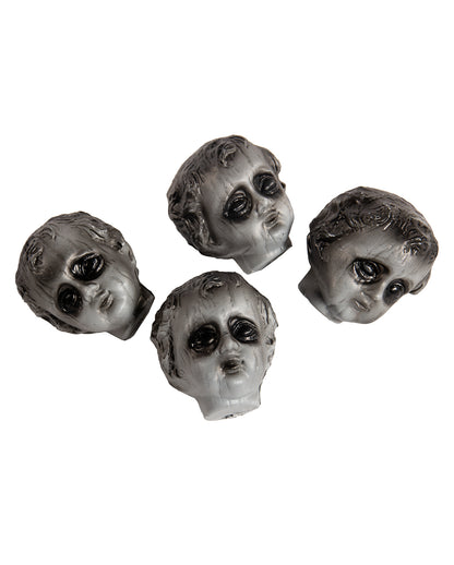 Graveyard Gothic Puppenköpfe 4 St.