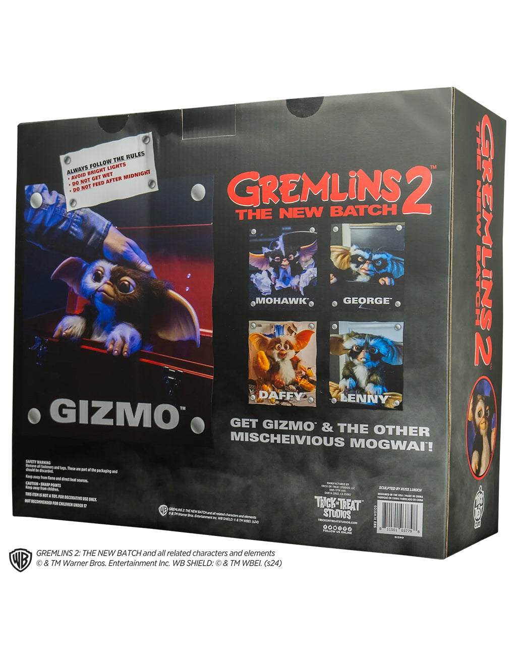 Gremlins 2 - Gizmo Plüschfigur für Sammler 1:1