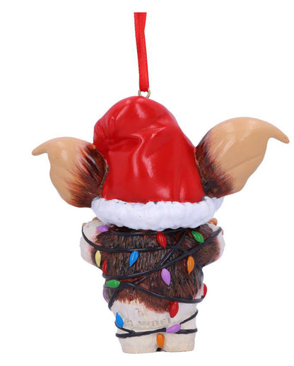Gremlins Gizmo in Lichterkette Christbaumkugel