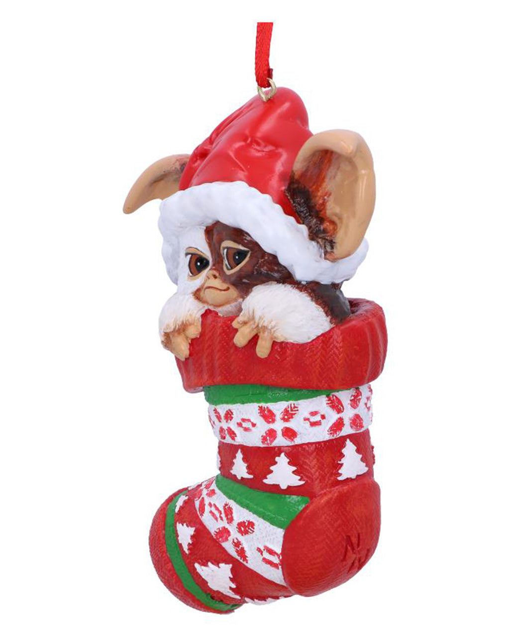 Gremlins Gizmo in Weihnachtsstrumpf Christbaumkugel