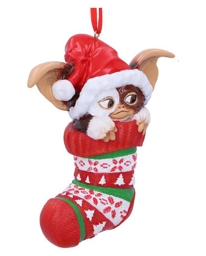 Gremlins Gizmo in Weihnachtsstrumpf Christbaumkugel