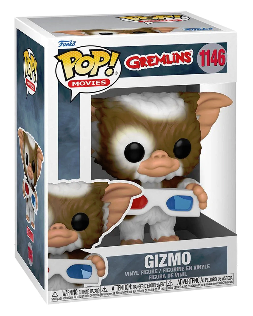 Gremlins Gizmo Con Occhiali 3D - Figura Funko POP!