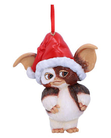 Gremlins Gizmo mit Nikolausmütze Christbaumkugel