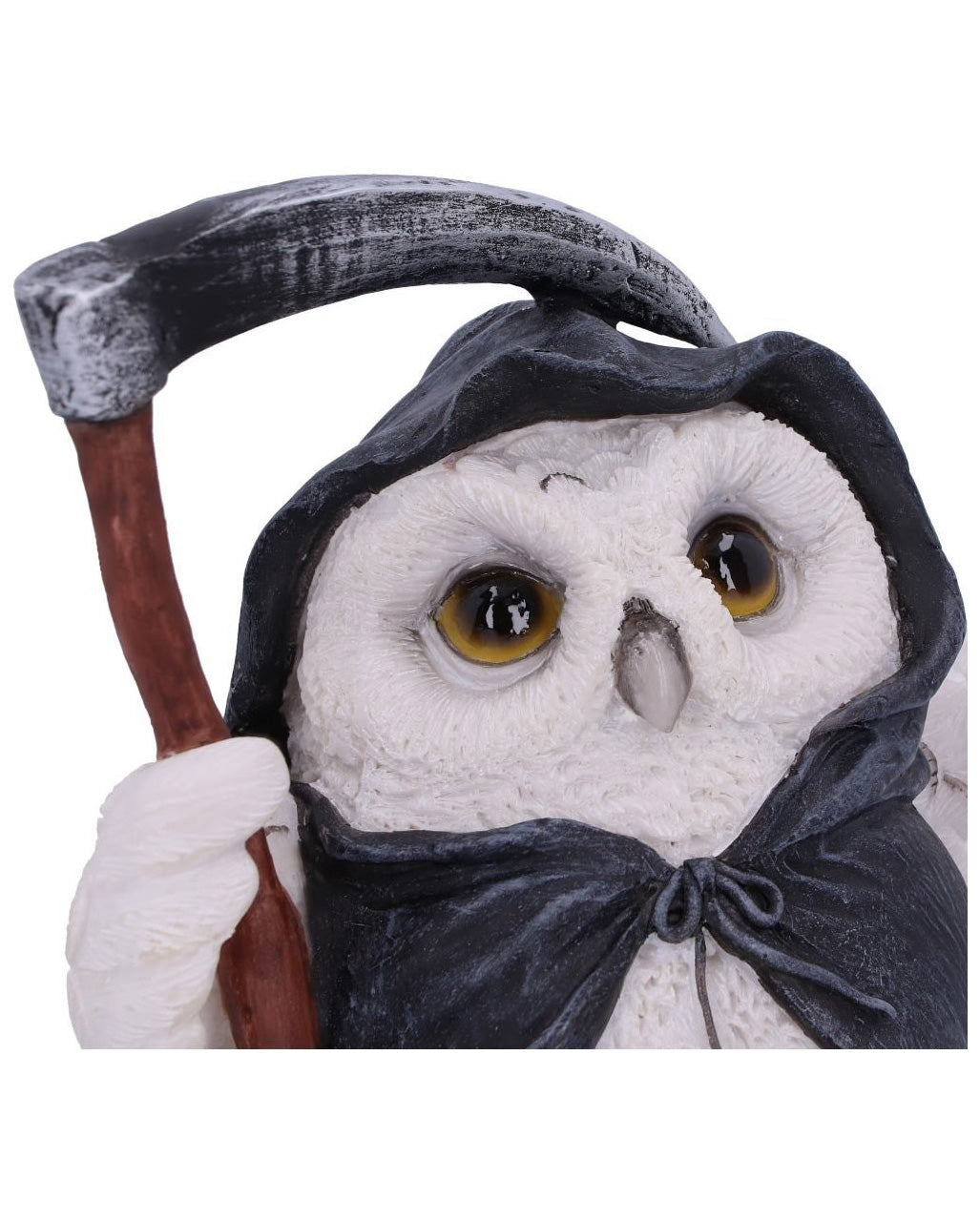 Sensenmann Eule mit Sense 12,5cm