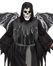 Grim Reaper Kostüm mit Flügel