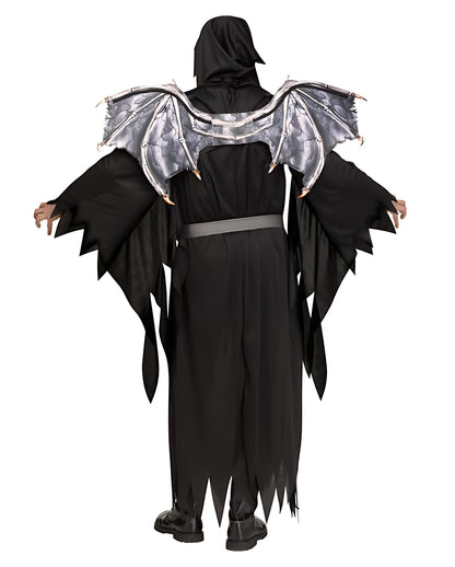 Grim Reaper Kostüm mit Flügel