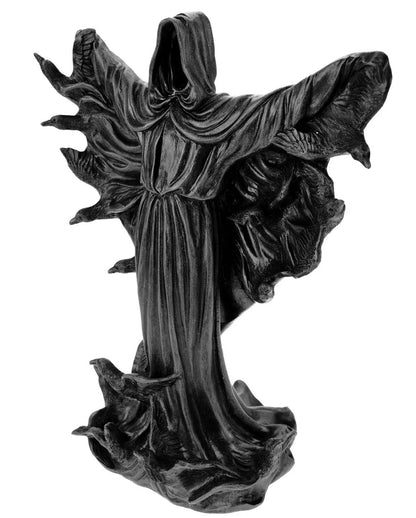 Mietitore Con Corvo Nero 29 Cm