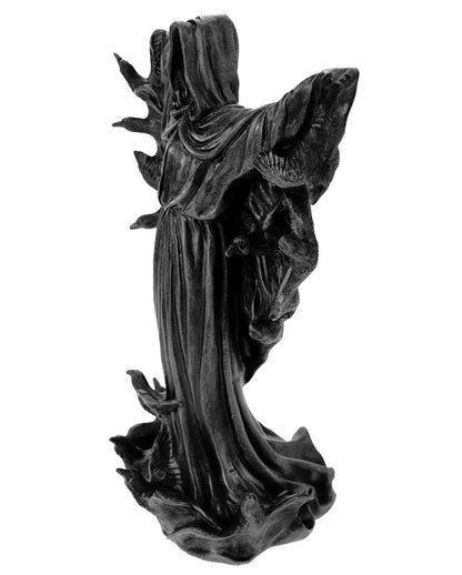 Mietitore Con Corvo Nero 29 Cm