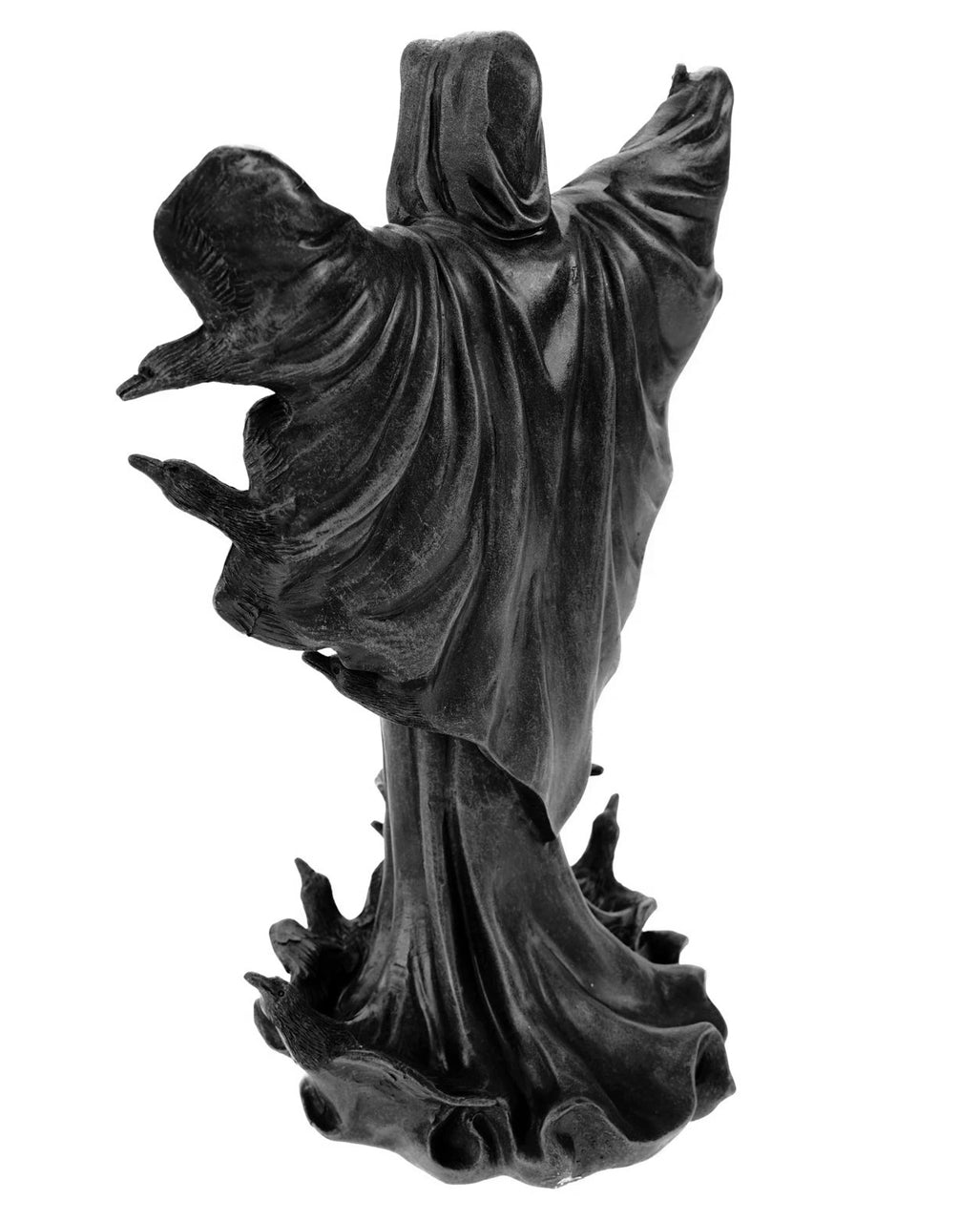 Mietitore Con Corvo Nero 29 Cm